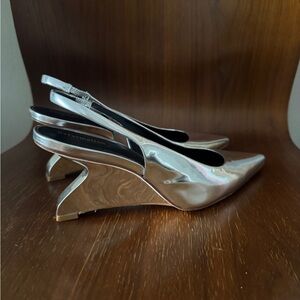 Reformation Silver Heels